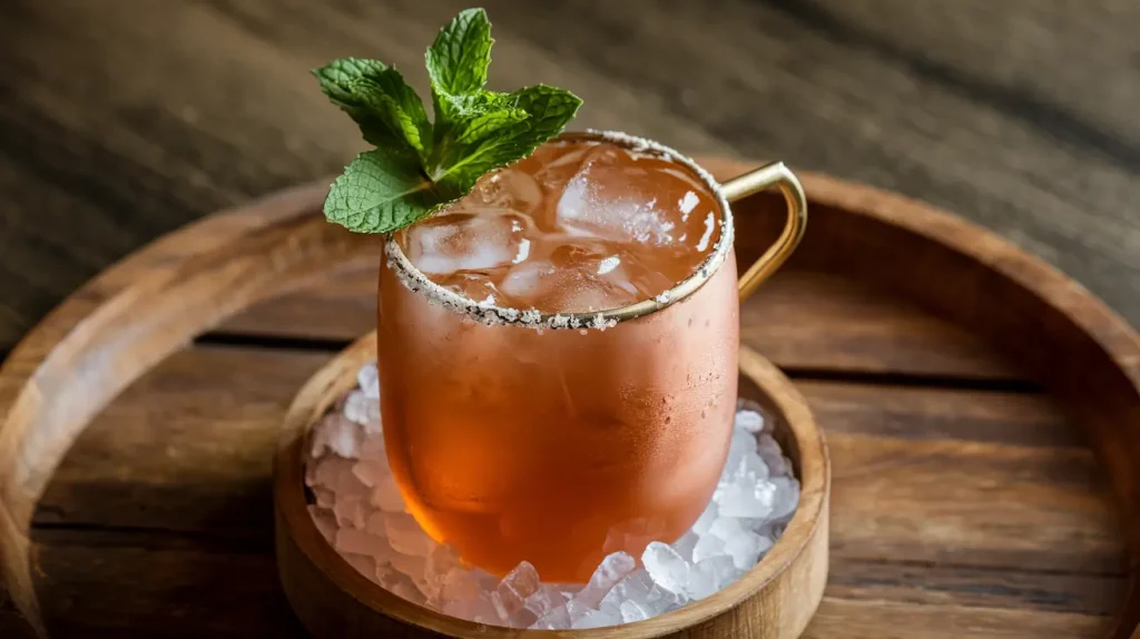 Coctel moscow mule